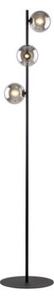 Lampa podłogowa TK Lighting ESTERA BLACK 5717 czarna, 3xG9 LED, nowoczesna do salonu i sypialni 151 cm