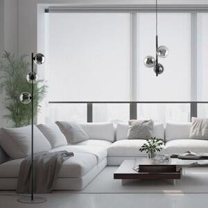 Lampa podłogowa TK Lighting ESTERA BLACK 5717 czarna, 3xG9 LED, nowoczesna do salonu i sypialni 151 cm