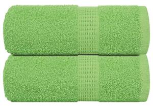 Ręczniki hotelowe, frogn, 2 szt, zielone, 30x50 cm, 360 g/m²