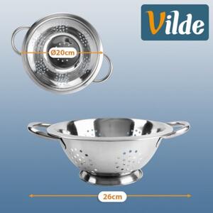 Cedzak kuchenny stalowy 20 cm