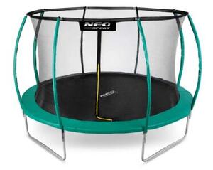 Trampolina NEO-SPORT NS-14C181 FI 435 cm Czarno-zielony