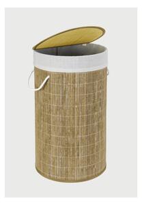 Bambusowy kosz na pranie Wenko Biana, 55 l