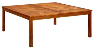 Ogrodowy stolik kawowy, 110x110x45 cm, lite drewno akacjowe