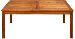 Ogrodowy stolik kawowy, 110x110x45 cm, lite drewno akacjowe