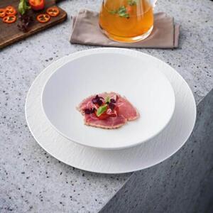 Miska płaska (biała) Manufacture Rock blanc Villeroy & Boch