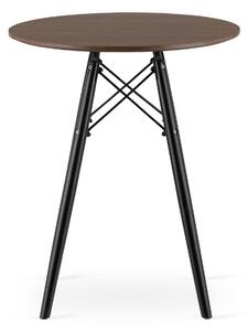 Stół jadalny z blatem w dekorze jesionu OSLO 60x60