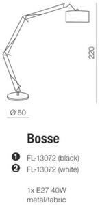Lampa podłogowa Azzardo Bosse AZ1040 – nowoczesna, elegancka do salonu i sypialni