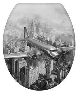 Deska sedesowa wolnoopadająca Wenko Old Time Plane, 45x37,5 cm