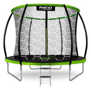 Trampolina NEO-SPORT NS-10C221 FI 312 cm Czarno-zielony