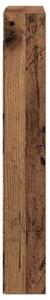 Witryna stare drewno 60 x 8,5 x 58 cm materiał drewnopochodny