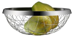 Nierdzewny koszyk na owoce WMF Cromargan® Lounge Living, ⌀ 30 cm