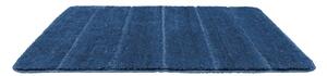 Ciemnoniebieski dywanik łazienkowy Wenko Steps, 90x60 cm