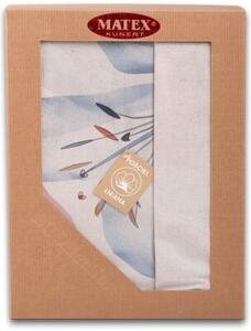 Pościel lniana LINEN druk(160x200+30-1,70x80+20-2)