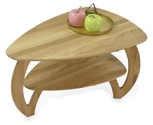 Okrągły stół konferencyjny z litego drewna Wankel