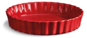 Czerwona ceramiczna forma do ciasta Emile Henry, ⌀ 28 cm