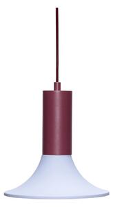 Bordowa/jasnoniebieska metalowa lampa wisząca ze ściemniaczem ø 25 cm Luminary – Hübsch