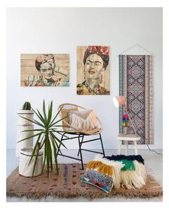 Tablica ścienna z drewna sosnowego Madre Selva Collage of Frida, 40x60 cm