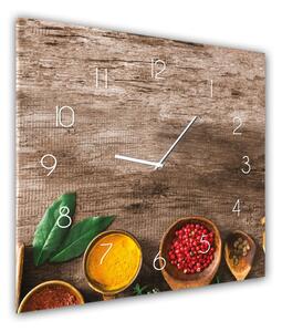 Zegar ścienny Styler Glassclock Pepper, 30x30 cm