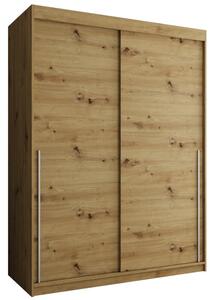 Szafa przesuwna Garderoba SIMA T 150 artisan + u. srebrny
