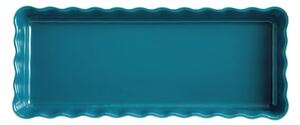 Turkusowa ceramiczna prostokątna forma do ciasta Emile Henry, 15x36 cm