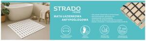 Mata łazienkowa antypoślizgowa pod prysznic brodzik do sauny basenu 43x61cm ASM2