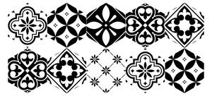 Zestaw 10 naklejek na podłogę Ambiance Floor Stickers Hexagons Manoela, 40x90 cm