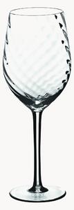 Komplet kieliszków do białego wina ze szkła kryształowego Sten, 6 elem