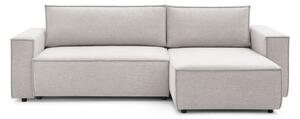 Beżowy rozkładany narożnik (strona zmienna) Nihad – Bobochic Paris