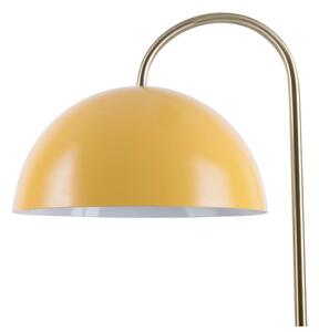 Lampa stojąca w żółtym matowym kolorze Leitmotiv Decova
