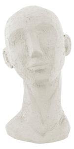 Figurka dekoracyjna w kolorze kości słoniowej PT LIVING Face Art, wys. 28,4 cm