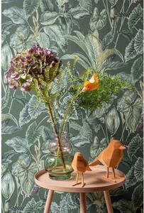 Brązowa figurka dekoracyjna w kształcie ptaszka PT LIVING Bird, wys. 13,5 cm