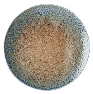 Beżowo-niebieski talerz ceramiczny MIJ Earth & Sky, ø 29 cm