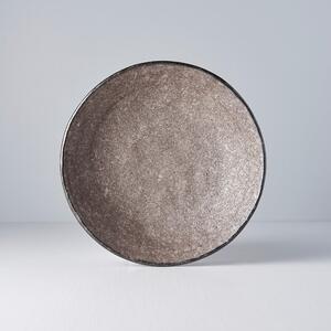 Beżowa miska ceramiczna na zupę MIJ Earth, ø 24 cm