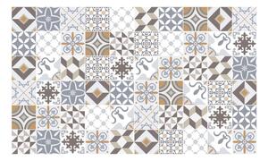 Zestaw 60 naklejek ściennych Ambiance Cement Tiles Liliania, 10x10 cm
