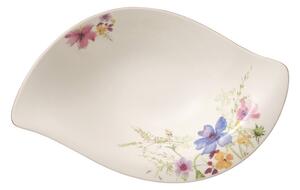 Biała porcelanowa miska na sałatkę z motywem kwiatów Villeroy & Boch Mariefleur Serve, 1,15 l