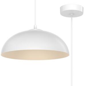 Lampa wisząca Light Home LH Misa 1xE27 klosz 37cm biały/kaszmir