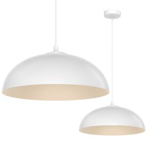 Lampa wisząca Light Home LH Misa 1xE27 klosz 37cm biały/kaszmir