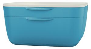 Niebieski pojemnik z szufladami Leitz Cosy