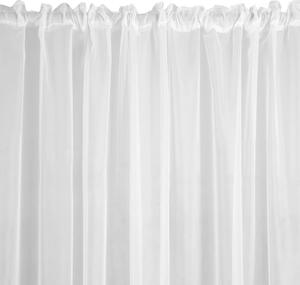 Firana gotowa EUROFIRANY Lucy 300 x 250 cm Biały