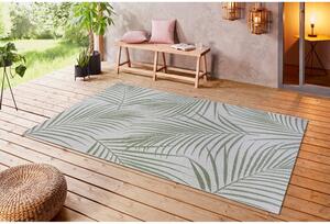 Zielono-szary dywan odpowiedni na zewnątrz Ragami Flora, 160x230 cm