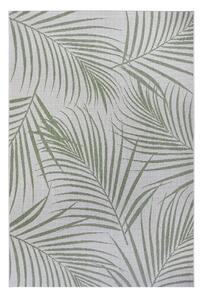 Zielono-szary dywan odpowiedni na zewnątrz Ragami Flora, 160x230 cm