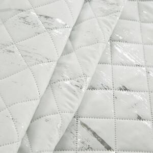 Narzuta EUROFIRANY D91 Blink 1 200 x 220 cm Biało-srebrny