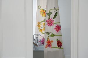 Zasłona prysznicowa Madre Selva Wild Flowers, 180x175 cm