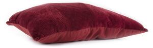 Ciemnoczerwona poduszka dekoracyjna PT LIVING Ribbed, 60x40 cm