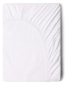 Białe bawełniane prześcieradło elastyczne Good Morning, 180x200 cm