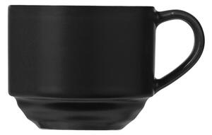 Czarne filiżanki zestaw 12 szt. na espresso 75 ml – Kütahya Porselen
