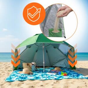 Parasol plażowy VELACO TRITON-1B-GREEN Zielony