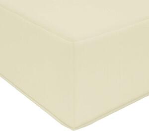 Poduszka do sofy na zewnÄ trz kremowy 80 x 80 x 8 cm poliester
