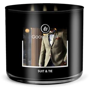 Męska świeczka zapachowa w pojemniku Goose Creek Suit & Tie, 35 h