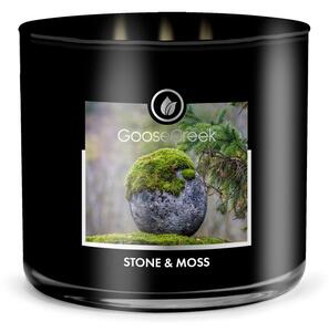 Męska świeczka zapachowa w pojemniku Goose Creek Stone & Moss, 35 h